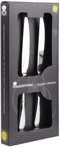 Фото: Набір ножів Bergner MasterPro Foodies collection 2pcs Silver (BGEU-3956) № 2 | KTC