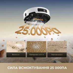 Робот-пилосос Dreame Aqua 10 Ultra Track Complete Black (RLR81CE-1-BL)