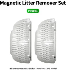 Фото: Набір магнітних решіток для лотків PETKIT Magnetic Cat Litter Remover Set 2pcs (P99021) № 2 | KTC