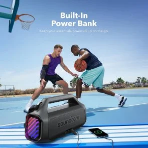 Фото: Портативна колонка Anker SoundCore Boom 2 Plus Black (A3134011) № 3 | KTC