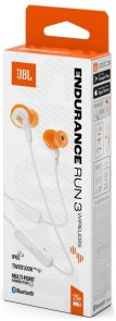 Гарнітура вакуумна JBL Endurance Run 3 Wireless, White