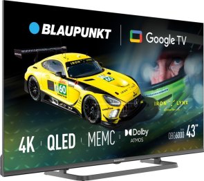 Телевізор QLED Blaupunkt 43QBG6000S (Google TV, Wi-Fi, 3840x2160)