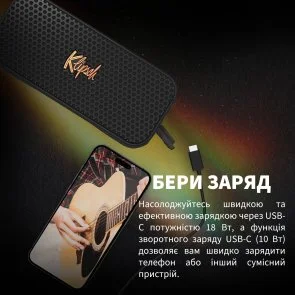 Фото: Портативна колонка Klipsch Nashville Bluetooth Black (1071975) № 16 | KTC