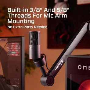 Фото: Мікрофон HyperX SoloCast 2 Black (AR0A0AA) № 13 | KTC