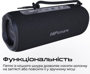 Портативна колонка HiFuture Alpha 20W Black (alpha.black)