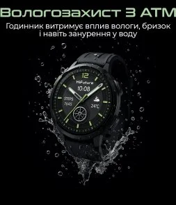 Фото: Смарт годинник HiFuture Mix 3 Black (mix3.black) № 4 | KTC