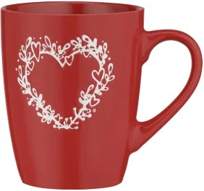 Фото: Чашка Ardesto Heart 320ml Red (AR3467R) № 2 | KTC