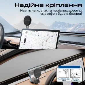 Фото: Кріплення для мобільного телефону Promate Magmate-1 (6959144068275) № 7 | KTC