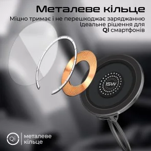 Фото: Кріплення для мобільного телефону Promate Magnus2-qi (6959144065250) № 6 | KTC