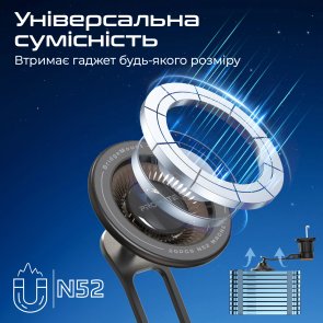 Автомобільний тримач для мобільного телефону Promate bridgemount