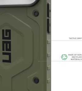 Чохол UAG for Apple iPhone 17 Pro Max - Pathfinder MagSafe Olive (114549117272)