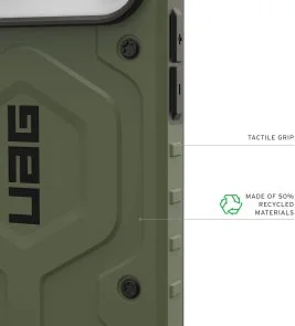 Фото: Чохол UAG for Apple iPhone 17 Pro Max - Pathfinder MagSafe Olive (114549117272) № 7 | KTC