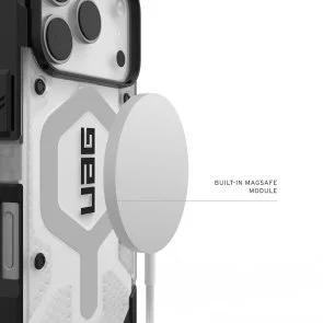 Фото: Чохол UAG for Apple iPhone 17 Pro - Pathfinder Clear MagSafe Ice/Silver (114551114333) № 6 | KTC