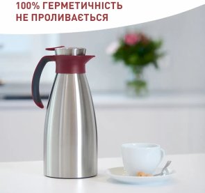 Термоглечик Tefal Soft Grip 1500ml Burgundy (K3042214)