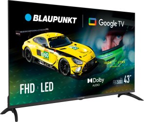 Телевізор LED Blaupunkt 43FBG5000 (Google TV, Wi-Fi, 1920x1080)
