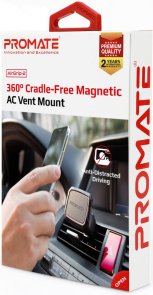 Кріплення для мобільного телефону Promate Airgrip-2 Maroon (airgrip-2.maroon)