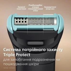 Фото: Змінна головка із сіткою для бритви для тіла Philips BG2010/43 № 3 | KTC