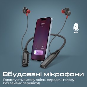 Гарнітура Promate Blend Black (6959144062921)