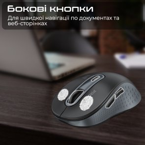 Миша Promate Ken Black (6959144064321)
