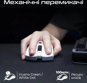Фото: Миша RAWM SA-MH01PRO White (6973487190318) № 4 | KTC