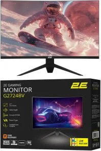 Фото: Монітор 2E G2725BV Black (2E-G2725BV-01.UA) - 27" VA / 2560×1440 / 180 Гц / AMD FreeSync № 17 | KTC