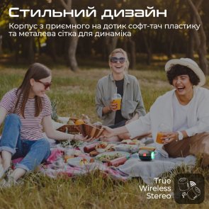 Бездротова акустична система Promate capsule-3.black
