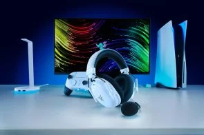 Фото: Гарнітура Razer BlackShark V3 Pro for Playstation Wireless White (RZ04-05400600-R3G1) № 5 | KTC