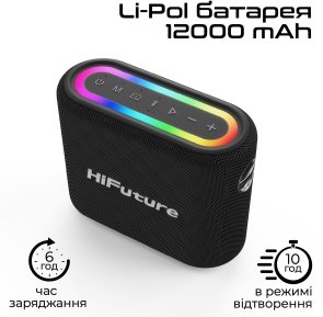 Акустика для вечірок HiFuture Vocalist200 Black (6972576181756)