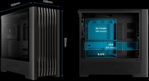 Корпус Gamdias Athena P3 Black with window (4711514501148)