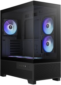 Корпус Gamdias Aura GC12 ARGB Black with window (4711514503821)