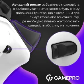 Фото: Геймпад GamePro GPS20W Wireless White № 8 | KTC
