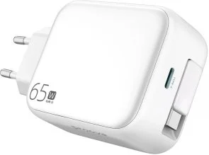 Фото: Зарядний пристрій Proove Fixtape GaN 65W White with Retractable Cable (WCFP65010202) № 2 | KTC