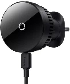Фото: Кріплення для мобільного телефону Baseus MagPro Series Magnetic Qi2 15W Black (C40164100121-01) № 3 | KTC