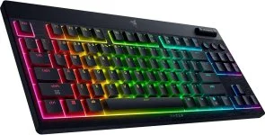 Фото: Клавіатура Razer BlackWidow V4 Low-Profile TKL HyperSpeed Orange Switch WL/BT/USB (RZ03-05450700-R3M1) № 2 | KTC