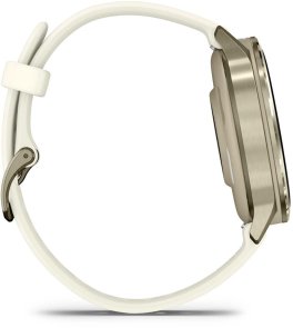 Смарт годинник Garmin Venu 4 - 41 mm Lunar Gold with Bone Silicone Band (010-03013-00)