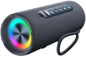 Колонка Baseus AeQur 30 Air gray Bluetooth 5.3 (15Вт) Black