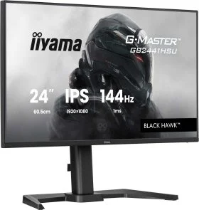 Фото: Монітор iiyama GB2441HSU-B1 Black - 23.8" IPS / 1920×1080 / 144 Гц / AMD FreeSync / Pivot / HAS № 4 | KTC