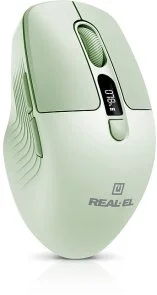 Фото: Миша Real-EL RM-481W Wireless Green (EL123200060) № 3 | KTC