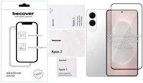 Фото: Захисне скло BeCover for Samsung Galaxy S25 Edge SM-S937 Black (714381) № 2 | KTC