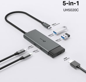 Хаб USB Type-C 5in1 TP-Link UH5020C