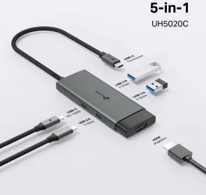 Фото: USB-хаб TP-Link UH5020C 5in1 № 5 | KTC