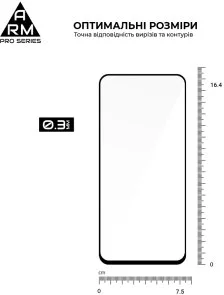 Фото: Захисне скло ArmorStandart Pro for Xiaomi Redmi 15 4G (ARM85415) № 3 | KTC