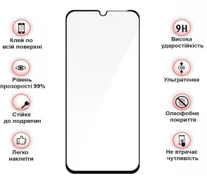 Фото: Захисне скло BeCover for Xiaomi Redmi 15C 4G/5G - Black (713907) № 3 | KTC