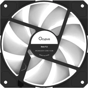 Фото: Кулер Ocypus Beta F12 ARGB Reverse Blade Black (BETA-F12-BK1AM01X-GL) № 5 | KTC