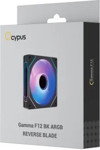 Фото: Кулер Ocypus Gamma F12 ARGB Reverse Blade Black (GAMMA-F12-BK1AM01X-GL) № 6 | KTC
