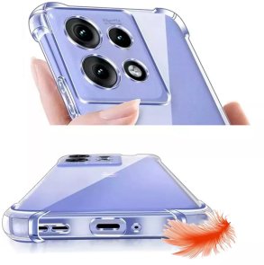 Чохол-накладка Anti-Shock BeCover для Motorola Edge 50 Clear (713149)