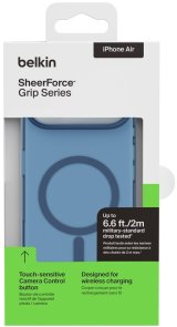 Чохол Belkin for Apple iPhone Air - Magnetic Protective Grip Navy (MSA037HQNY)
