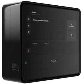 Централь керування Ajax EN54 Fire Hub Jeweller Black (57093)