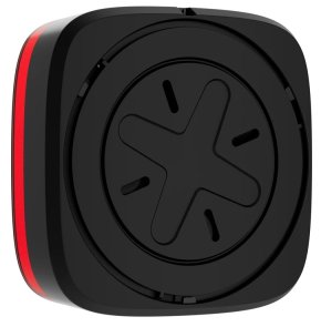 Бездротовий адресний пожежний оповіщувач світловий Ajax EN54 FireProtect (VAD) Jeweller Black