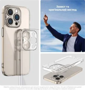 Фото: Чохол ArmorStandart for Realme 14 5G - Air Camera cover Clear (ARM83602) № 5 | KTC